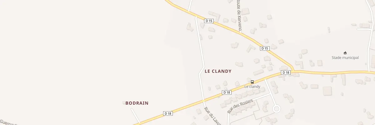 Plan du 4 Hameau du Chateau d’Eau à Cléguérec