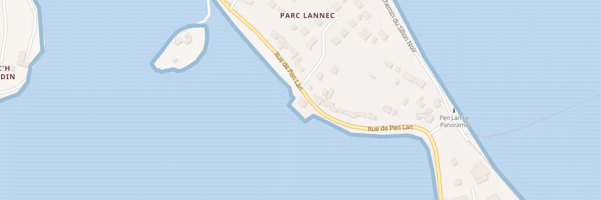 Plan du 2 Rue de Pen Lan à Pleubian