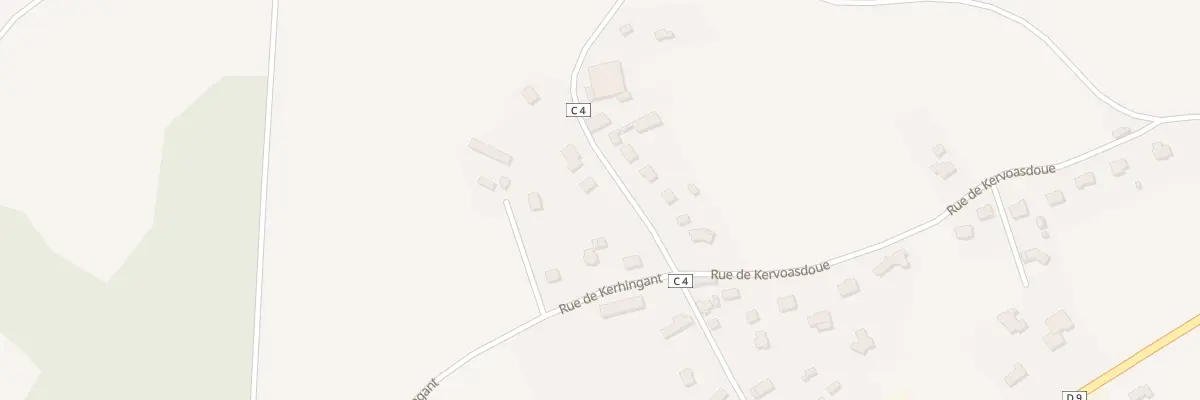 Plan du 11 Kerjean au Merzer