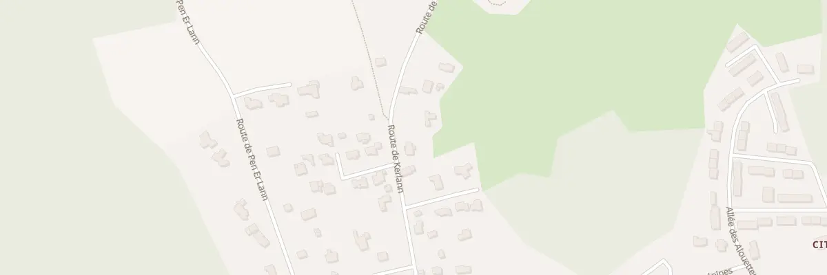 Plan du 66 Rte de Kerlann à Carnac