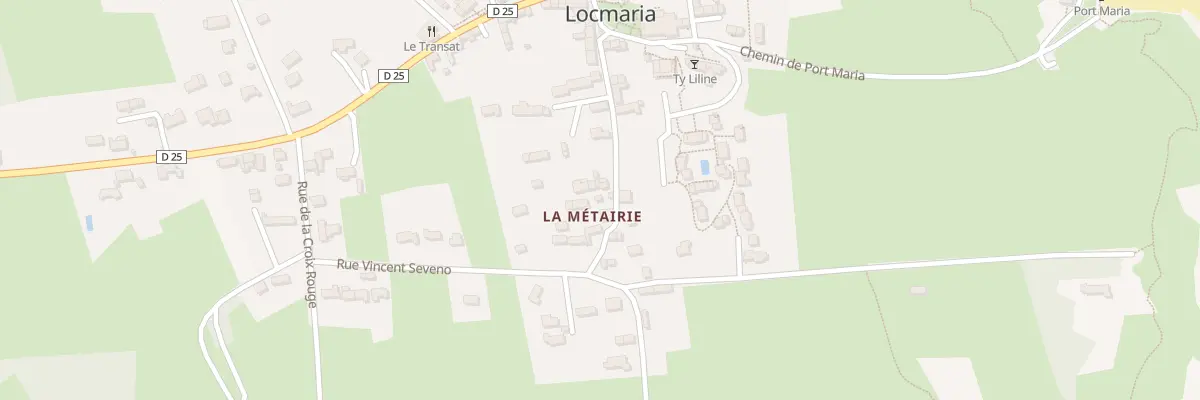 Plan du 5062 Rue des Canotiers à Locmaria