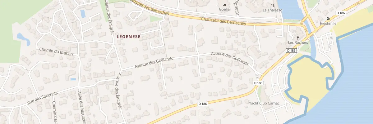 Plan du 19 Av des Goélands à Carnac