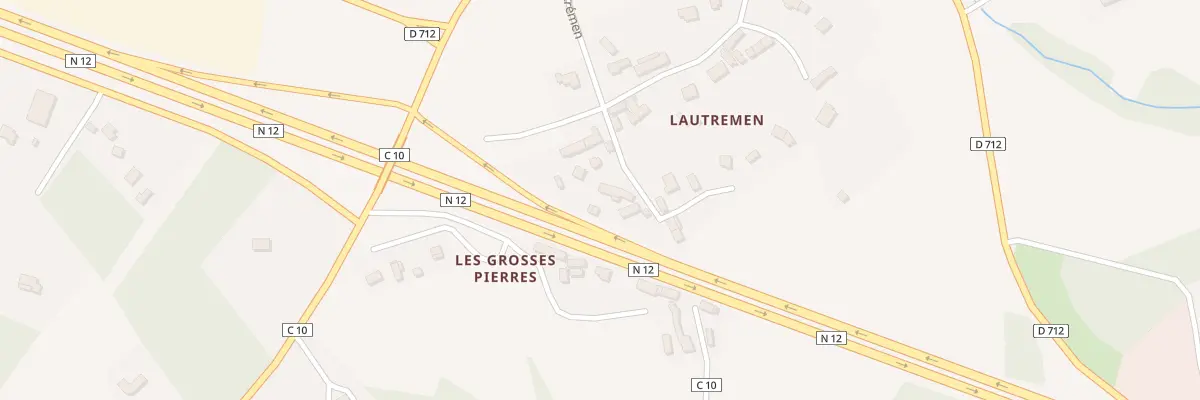 Plan du 14 Lautremen à Ploumagoar