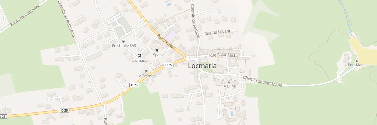Plan du 14 Pl Notre-dame à Locmaria