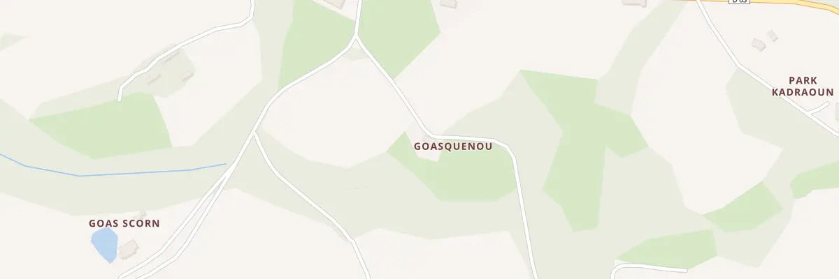 Plan du 2 Goasquenou à Saint-Péver