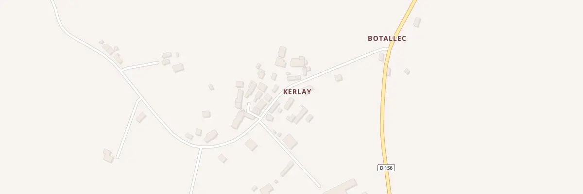 Plan du 5405 Kerlay à Melrand