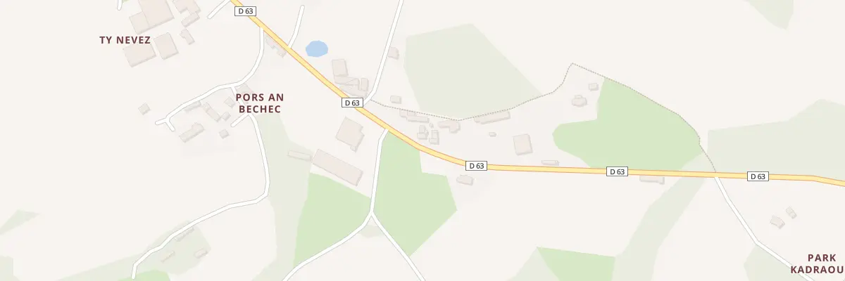Plan du 21 Kernaour à Saint-Péver