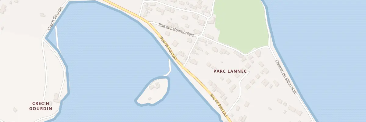Plan du 11 Rue de Pen Lan à Pleubian