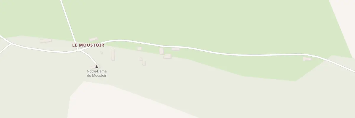 Plan du 1 Le Moustoir à Malguénac