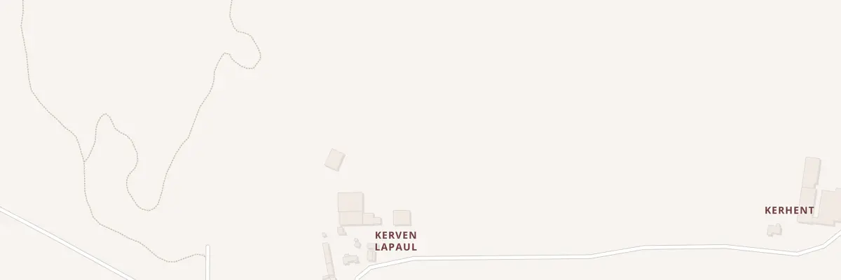 Plan du 5237 Kerven Lapaule à Melrand
