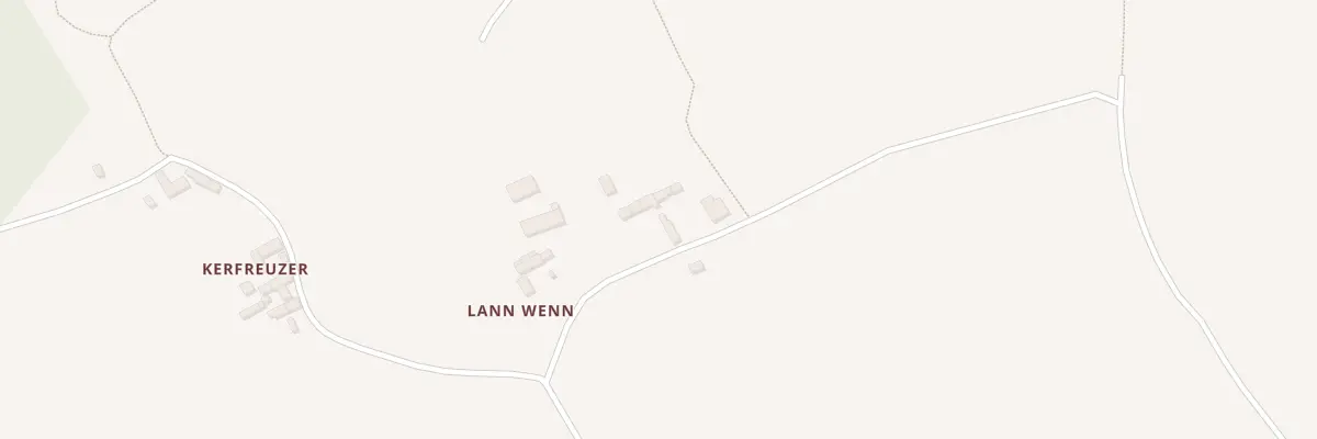 Plan du 5 Lan Guen au Faouët