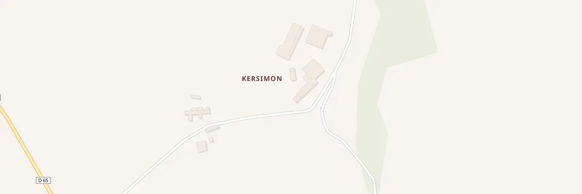 Plan du 7 Kersimon à Pommerit-le-Vicomte
