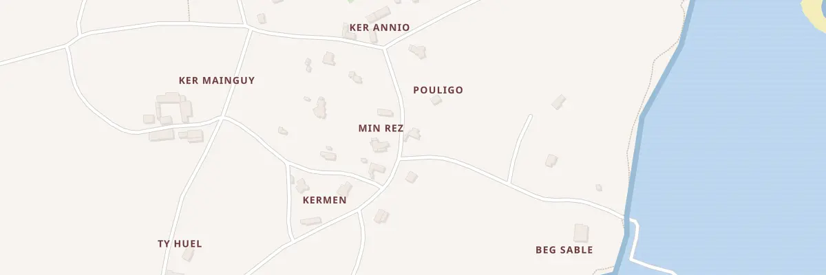 Plan du 5180 Min Rez à Lanmodez