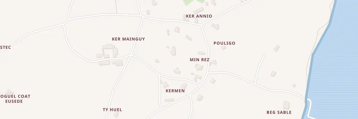 Plan du 5231 Min Rez à Lanmodez