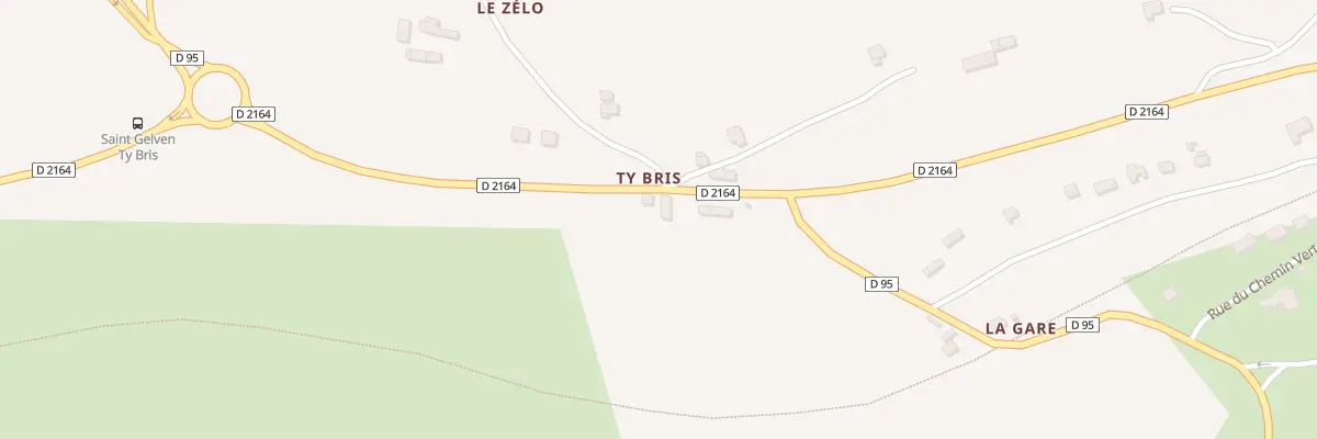 Plan du 20 Ty Bris à Bon Repos sur Blavet