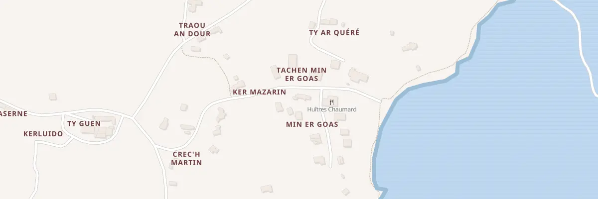 Plan du 5186 Min er Goas à Lanmodez