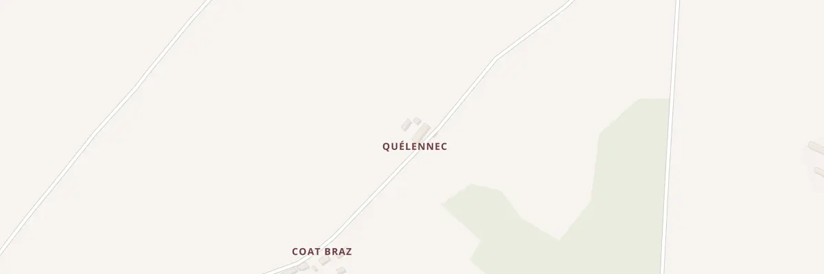 Plan du 2 Quellenec au Merzer
