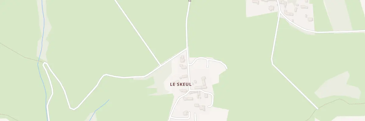 Plan du 1022 Le Skeul à Locmaria