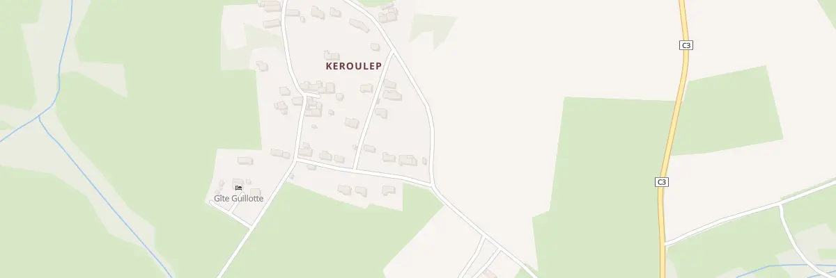 Plan du 5643 Kéroulep à Locmaria