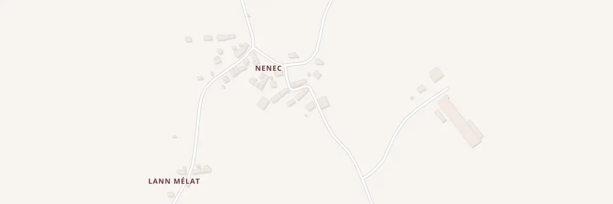Plan du 5457 Nenec à Melrand