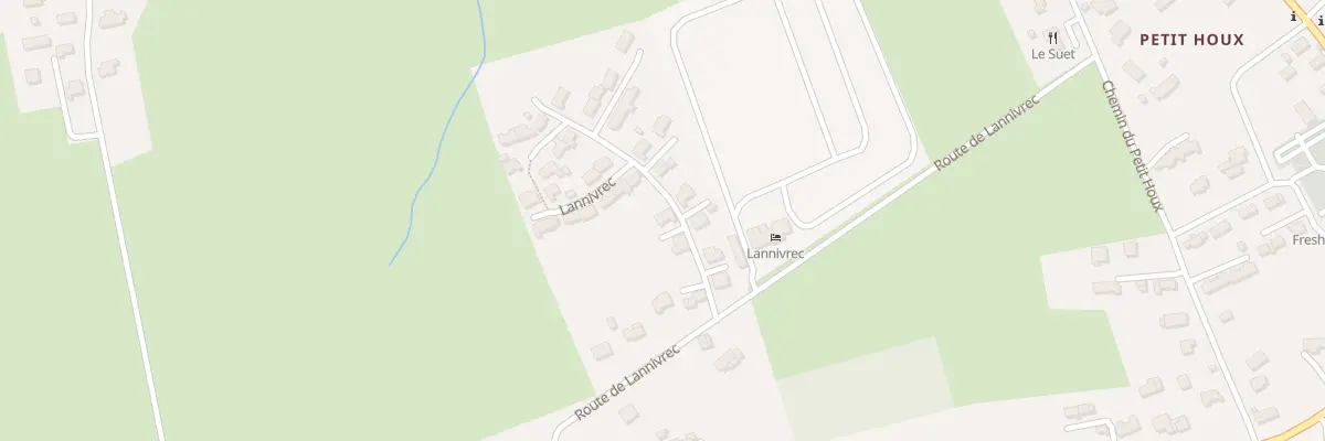Plan du 6366 Lann Ivrec à Locmaria