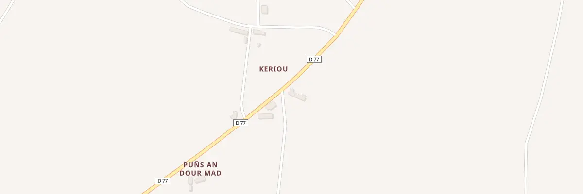 Plan du 5137 Kerantour à Saint-Gilles-les-Bois