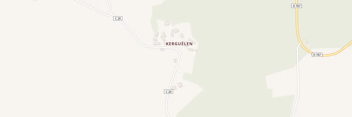 Plan du 5 Kerguelen à Saint-Gilles-Pligeaux