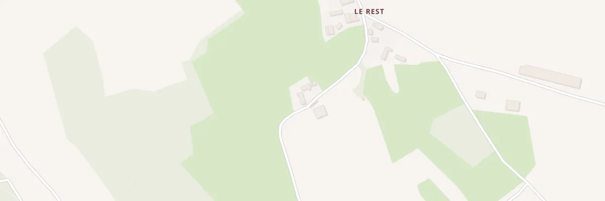 Plan du 1 Le Rest à Saint-Péver
