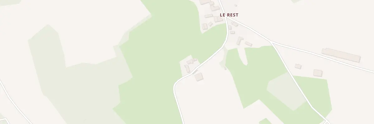 Plan du 2 Le Rest à Saint-Péver