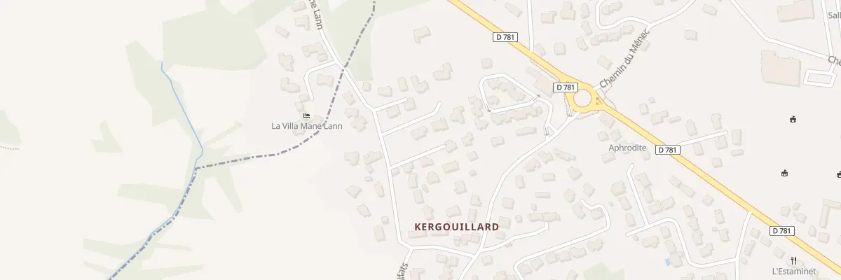 Plan du 18T Che Kervignahouet à Carnac