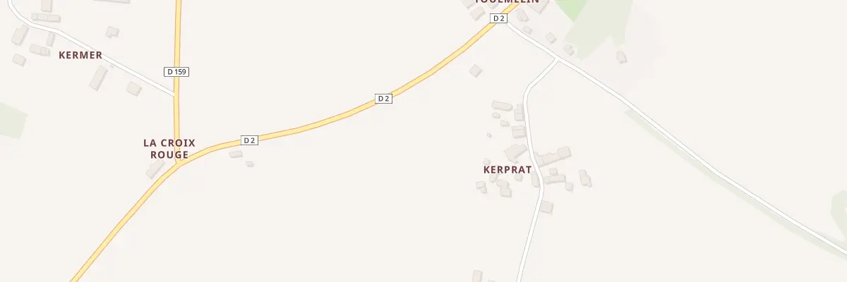Plan du 5192 Kerprat à Melrand