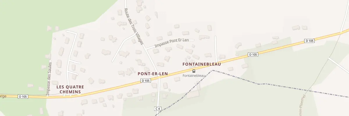 Plan du 30B Rte du Grand Large à Ploemel