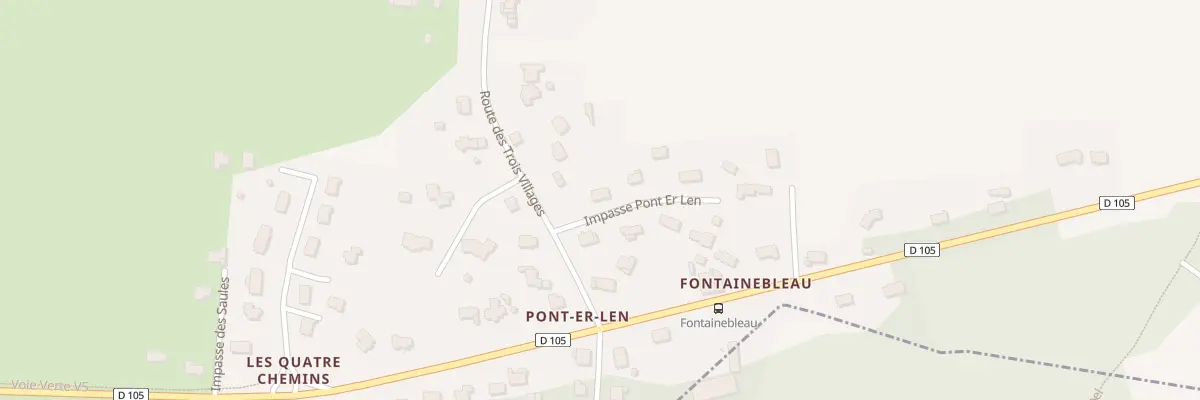 Plan du 3 Imp Pont Er Len à Ploemel