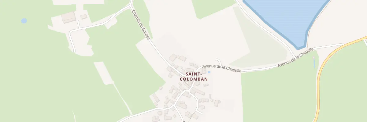 Plan du 4 Che du Gourec à Carnac