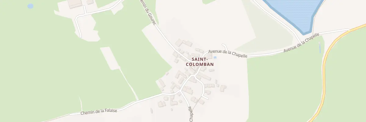 Plan du 3 Che du Gourec à Carnac