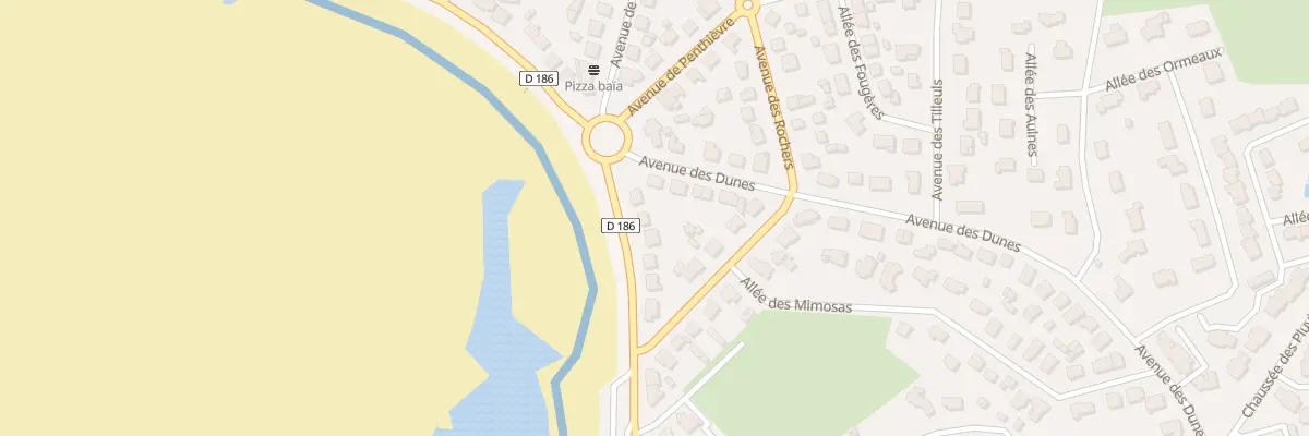 Plan du 12 Bd de l’Océan à Carnac