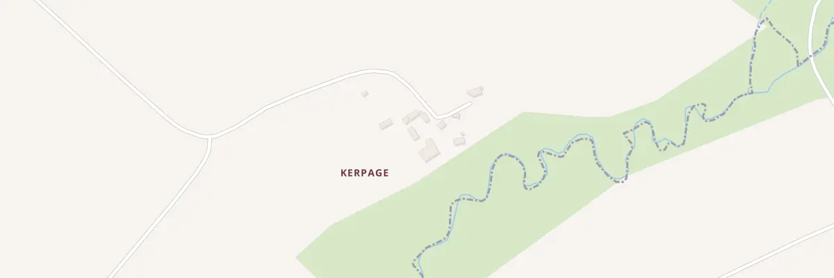 Plan du 1 Kerpage à Canihuel