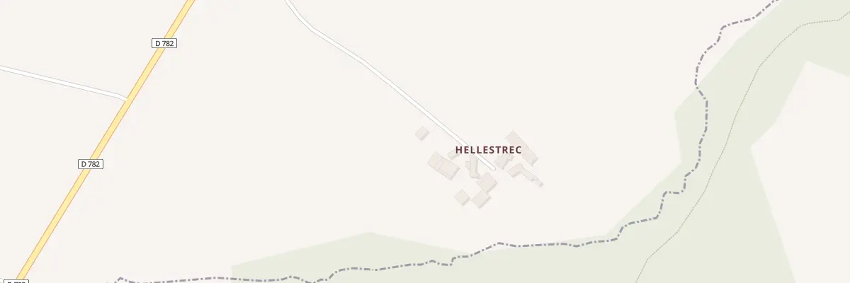 Plan du 1 Hellestrec à Séglien