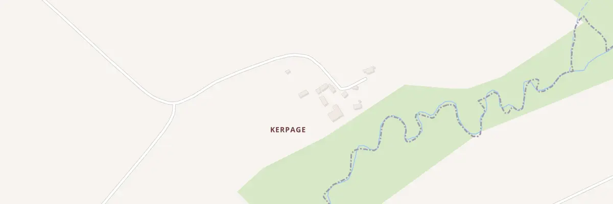 Plan du 5 Kerpage à Canihuel