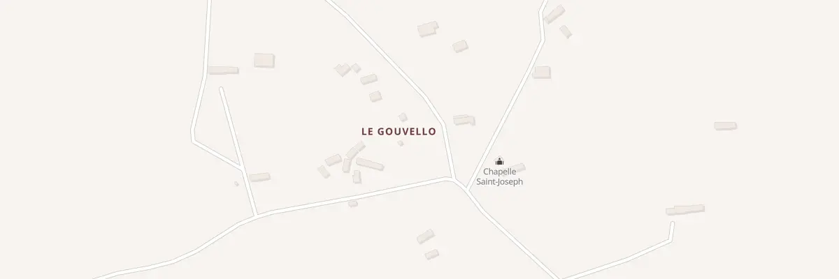 Plan du 301 Le Gouvello à Sainte-Brigitte