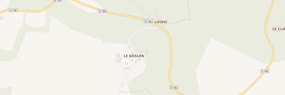 Plan du 5211 Le Goslen à Quistinic