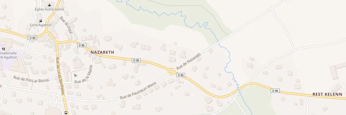 Plan du 25B Rue de Nazareth à Saint-Agathon