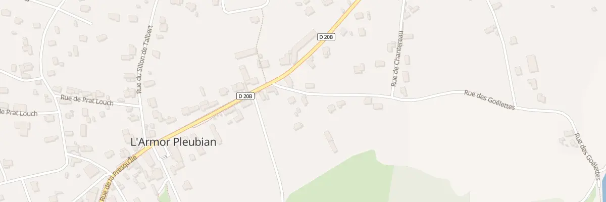 Plan du 8 Rue des Goélettes à Pleubian