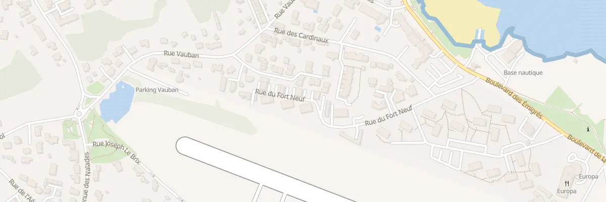 Plan du 10 Rue du Fort Neuf à Quiberon