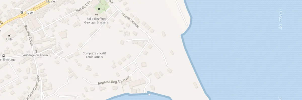 Plan du 19 Rue de l’Armor à Lézardrieux