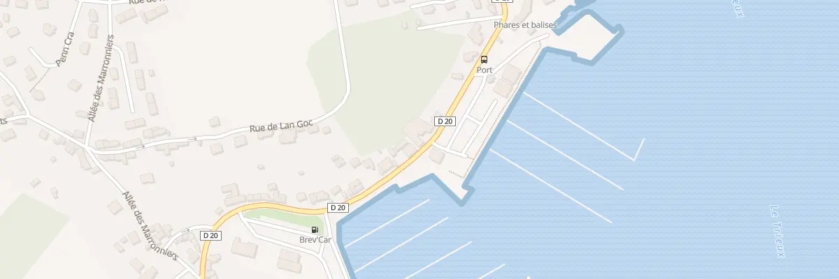 Plan du 69 Rue du Port à Lézardrieux
