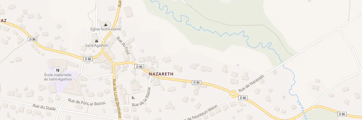 Plan du 19 Rue de Nazareth à Saint-Agathon