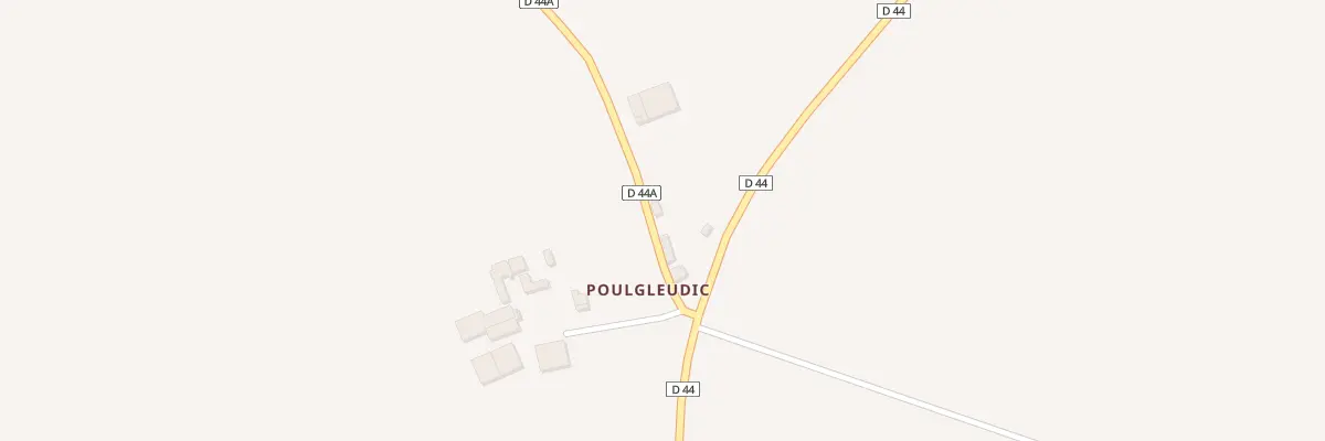 Plan du 2 Poulgleudic à Saint-Igeaux
