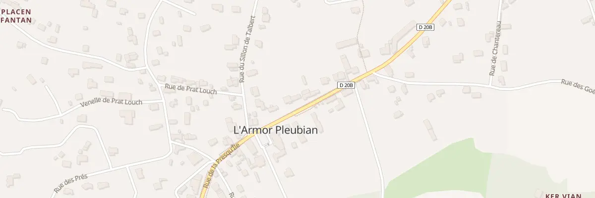 Plan du 7 Rue de Laneros à Pleubian