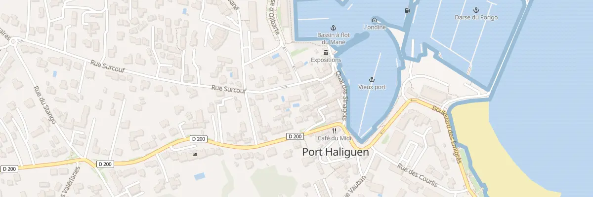 Plan du 34 Rue Surcouf à Quiberon